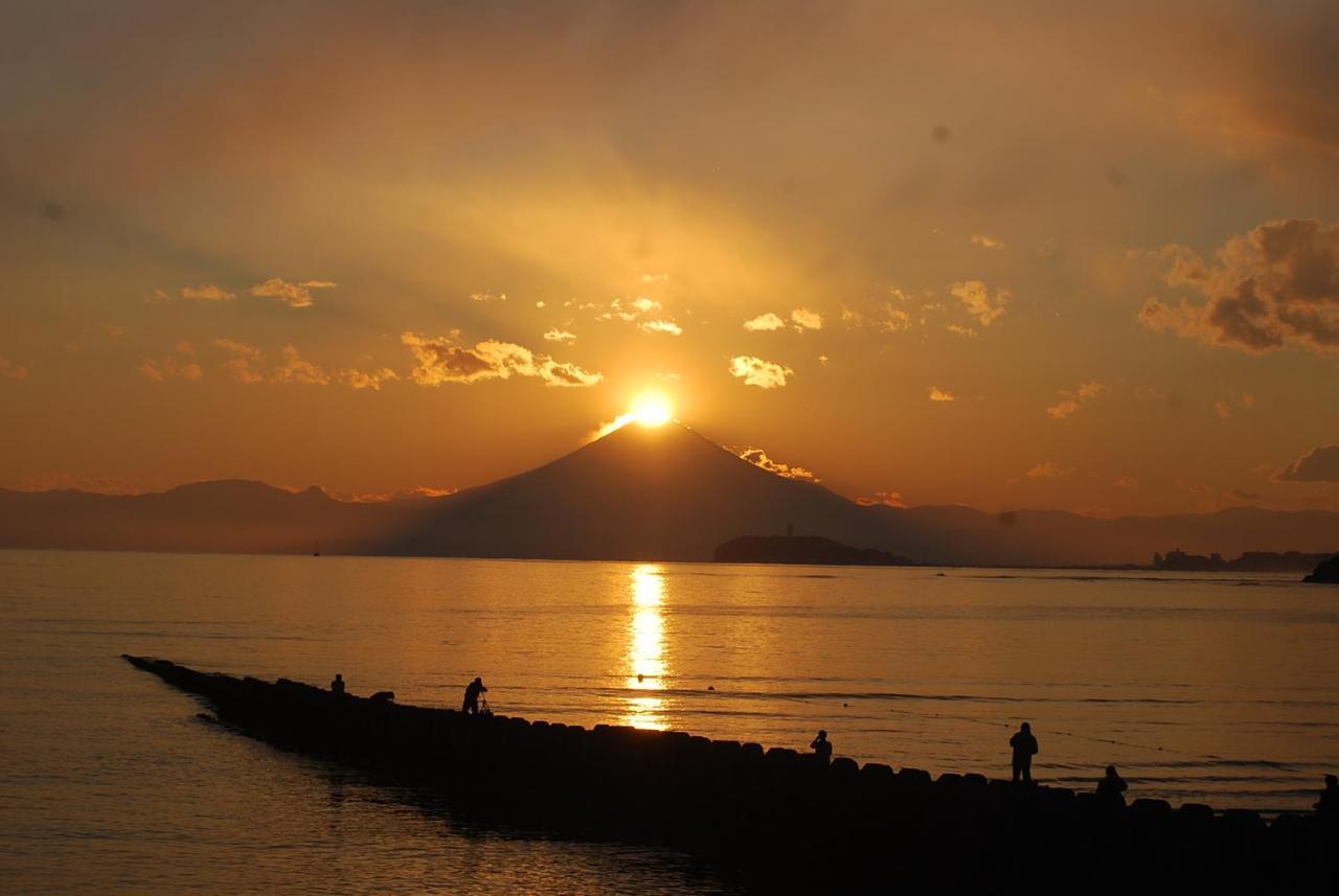 Gloce 逗子ビーチハウス L Zushi Beach House Exteriör bild