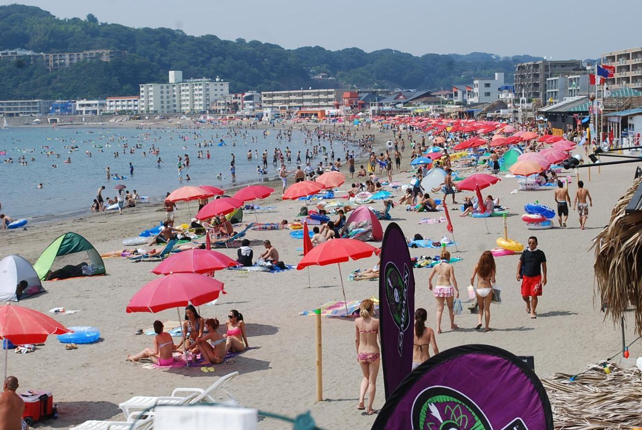 Gloce 逗子ビーチハウス L Zushi Beach House Exteriör bild
